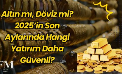 Altın mı, Döviz mi? 2025’in Son Aylarında Hangi Yatırım Daha Güvenli?